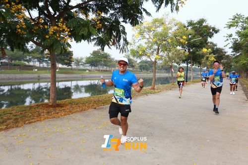 Race photo from ISOPlus Run 2024 Jakarta