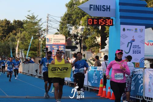 Race photo from Jabar Run 10K 2024