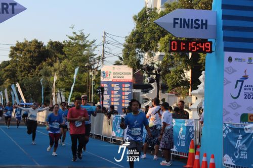 Race photo from Jabar Run 10K 2024