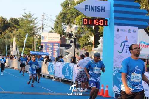 Race photo from Jabar Run 10K 2024