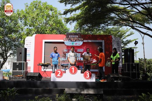 Race photo from Kediri Half Marathon 2024