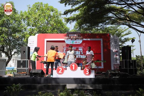 Race photo from Kediri Half Marathon 2024