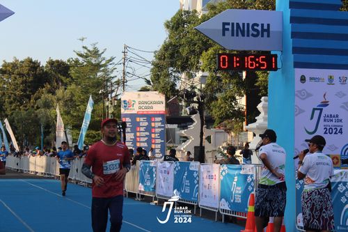 Race photo from Jabar Run 10K 2024