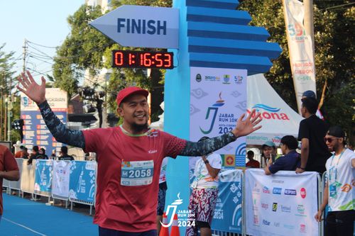 Race photo from Jabar Run 10K 2024