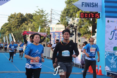 Race photo from Jabar Run 10K 2024