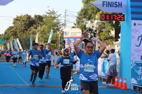 Race photo from Jabar Run 10K 2024