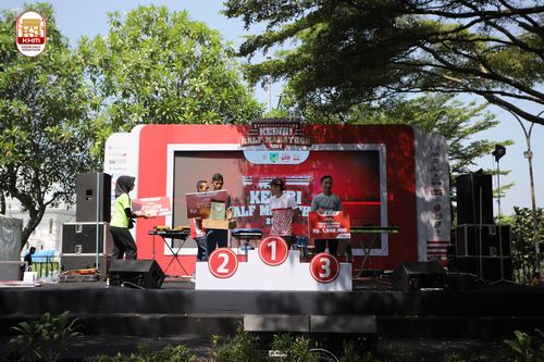Race photo from Kediri Half Marathon 2024
