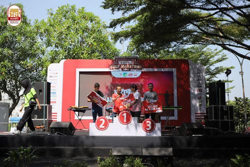 Race photo from Kediri Half Marathon 2024
