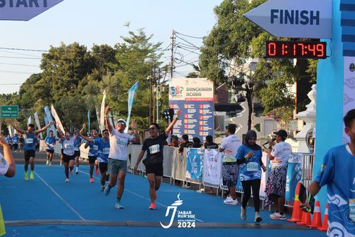 Race photo from Jabar Run 10K 2024