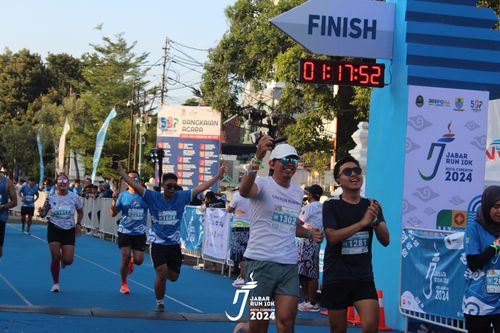 Race photo from Jabar Run 10K 2024