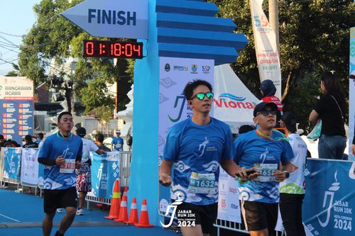 Race photo from Jabar Run 10K 2024