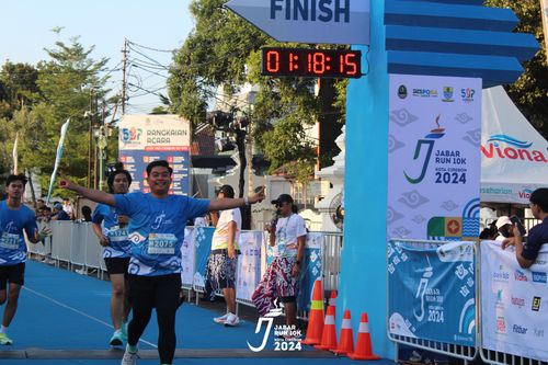Race photo from Jabar Run 10K 2024