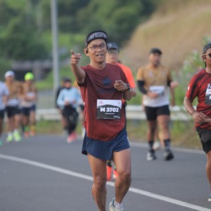 Race photo from KEDIRI HALF MARATHON 2026