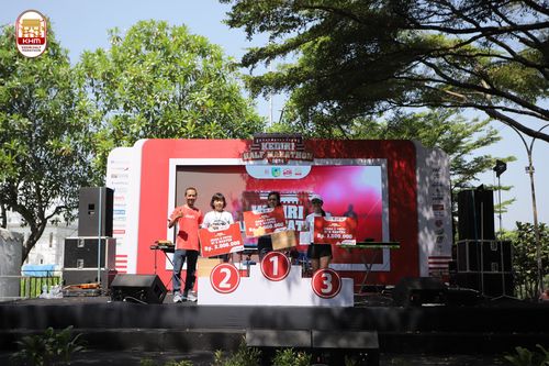 Race photo from Kediri Half Marathon 2024
