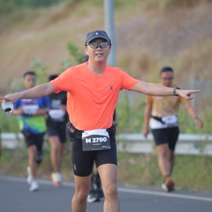 Race photo from KEDIRI HALF MARATHON 2026