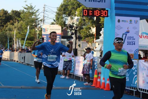 Race photo from Jabar Run 10K 2024