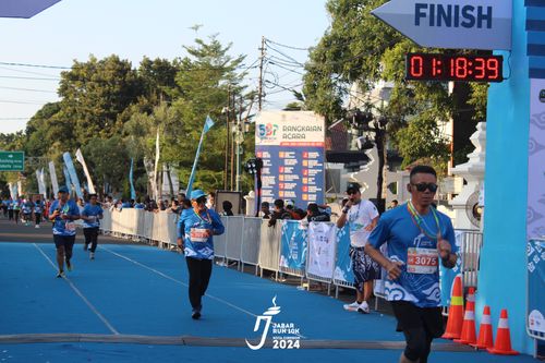 Race photo from Jabar Run 10K 2024