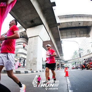 Race photo from SMARTFREN RUN 2026