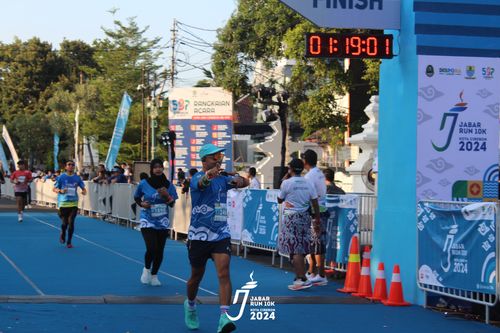 Race photo from Jabar Run 10K 2024