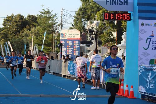 Race photo from Jabar Run 10K 2024