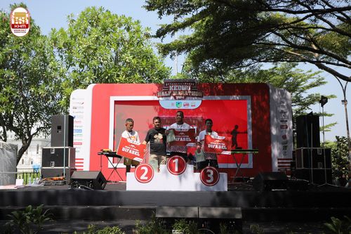 Race photo from Kediri Half Marathon 2024