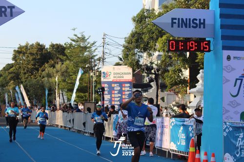 Race photo from Jabar Run 10K 2024