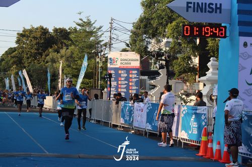 Race photo from Jabar Run 10K 2024