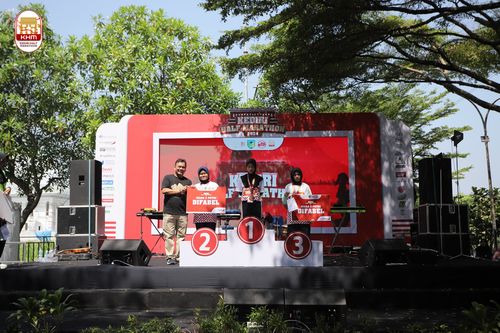 Race photo from Kediri Half Marathon 2024