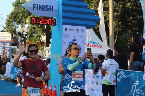Race photo from Jabar Run 10K 2024