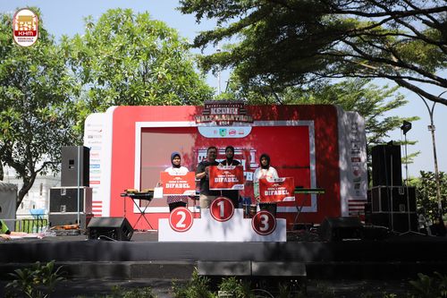 Race photo from Kediri Half Marathon 2024