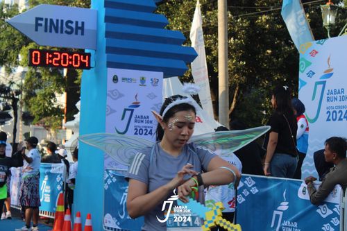 Race photo from Jabar Run 10K 2024