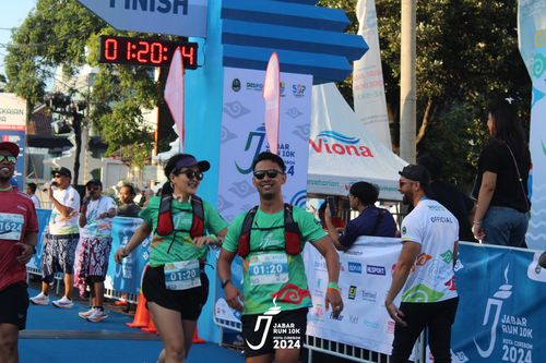 Race photo from Jabar Run 10K 2024