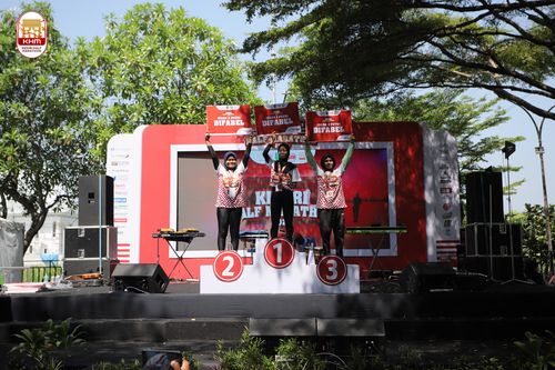 Race photo from Kediri Half Marathon 2024