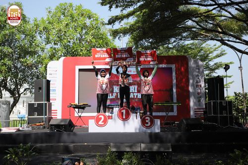Race photo from Kediri Half Marathon 2024