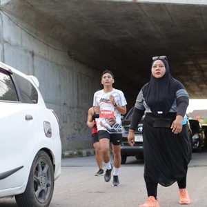 Race photo from KEDIRI HALF MARATHON 2026