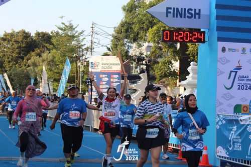 Race photo from Jabar Run 10K 2024