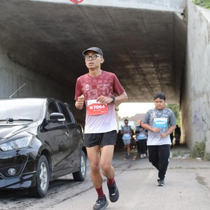 Race photo from KEDIRI HALF MARATHON 2026