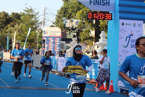 Race photo from Jabar Run 10K 2024
