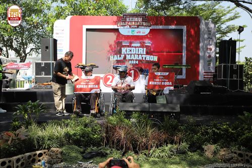 Race photo from Kediri Half Marathon 2024