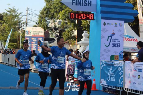 Race photo from Jabar Run 10K 2024