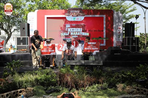 Race photo from Kediri Half Marathon 2024