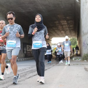 Race photo from KEDIRI HALF MARATHON 2026