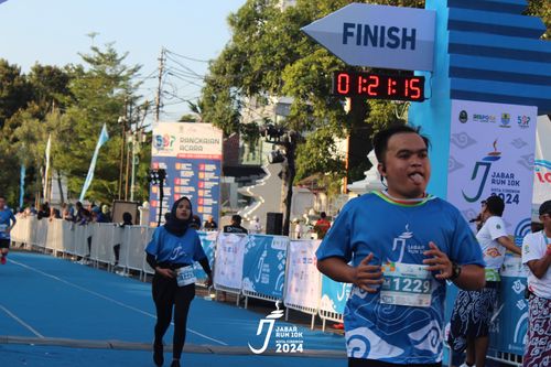 Race photo from Jabar Run 10K 2024