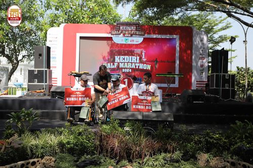 Race photo from Kediri Half Marathon 2024