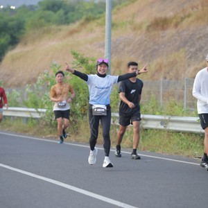 Race photo from KEDIRI HALF MARATHON 2026