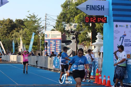 Race photo from Jabar Run 10K 2024