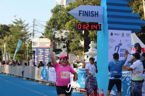 Race photo from Jabar Run 10K 2024