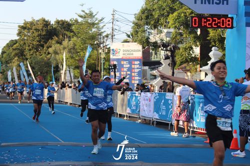 Race photo from Jabar Run 10K 2024