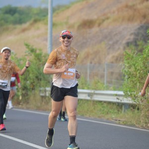 Race photo from KEDIRI HALF MARATHON 2026
