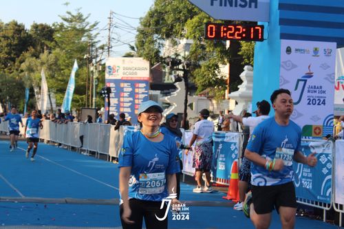 Race photo from Jabar Run 10K 2024
